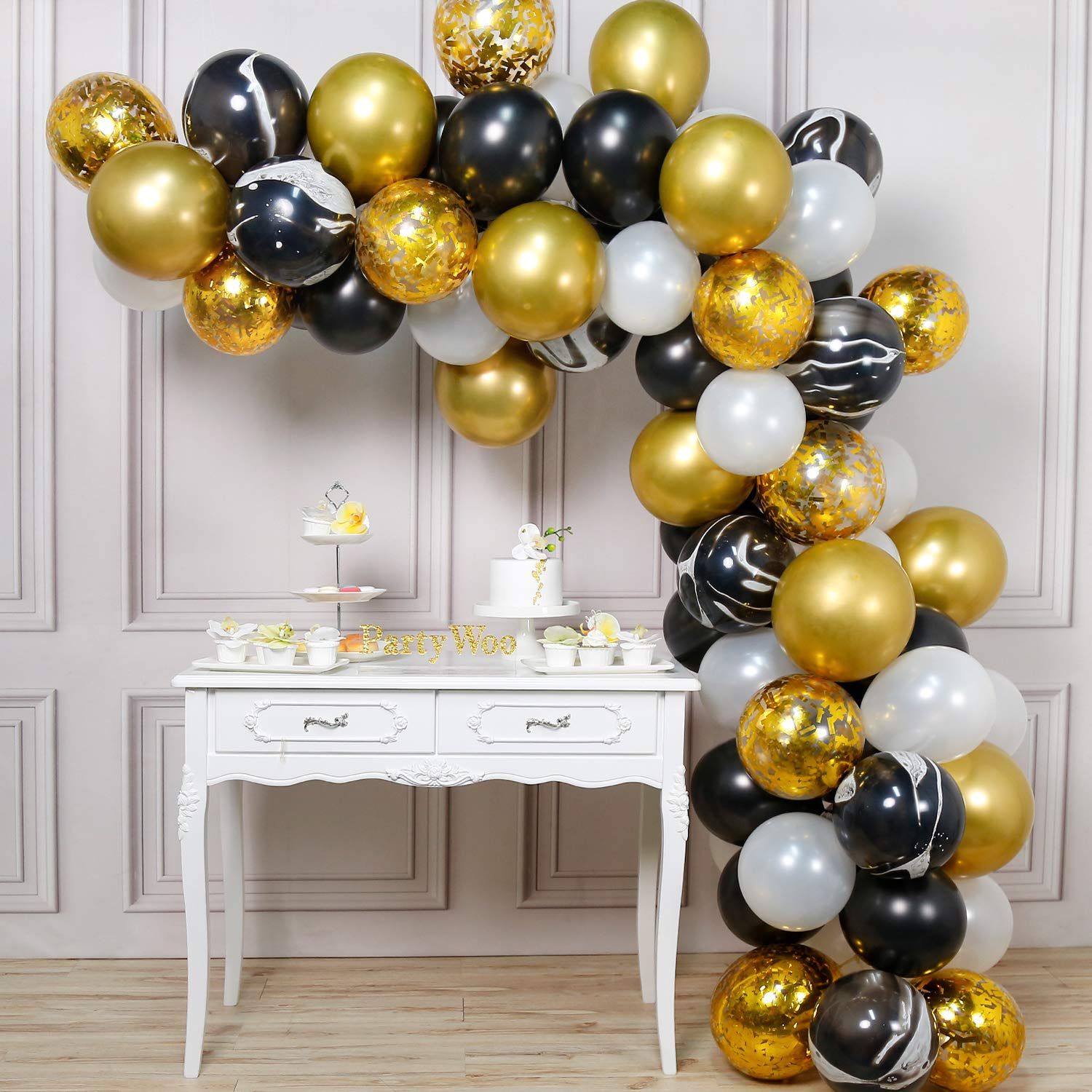 birthday catering decoration, simple party decoration
