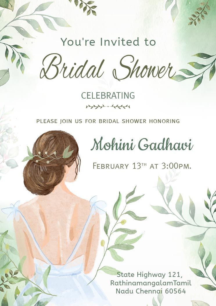 invitations for wedding shower