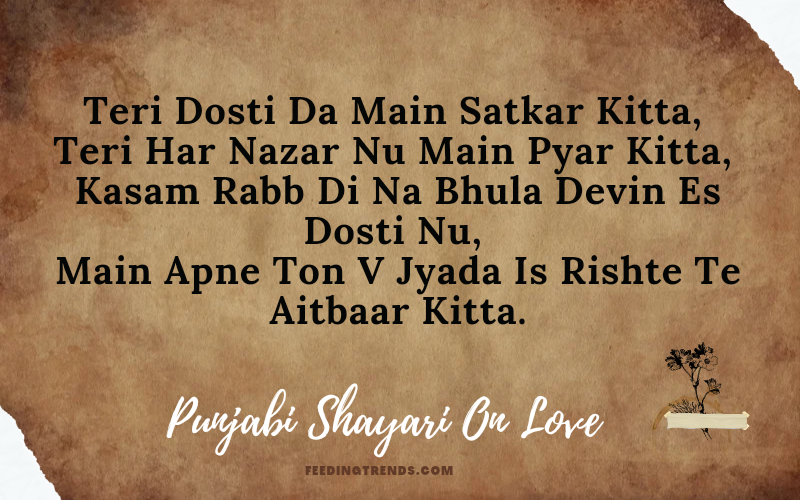 punjabi love quotes in english