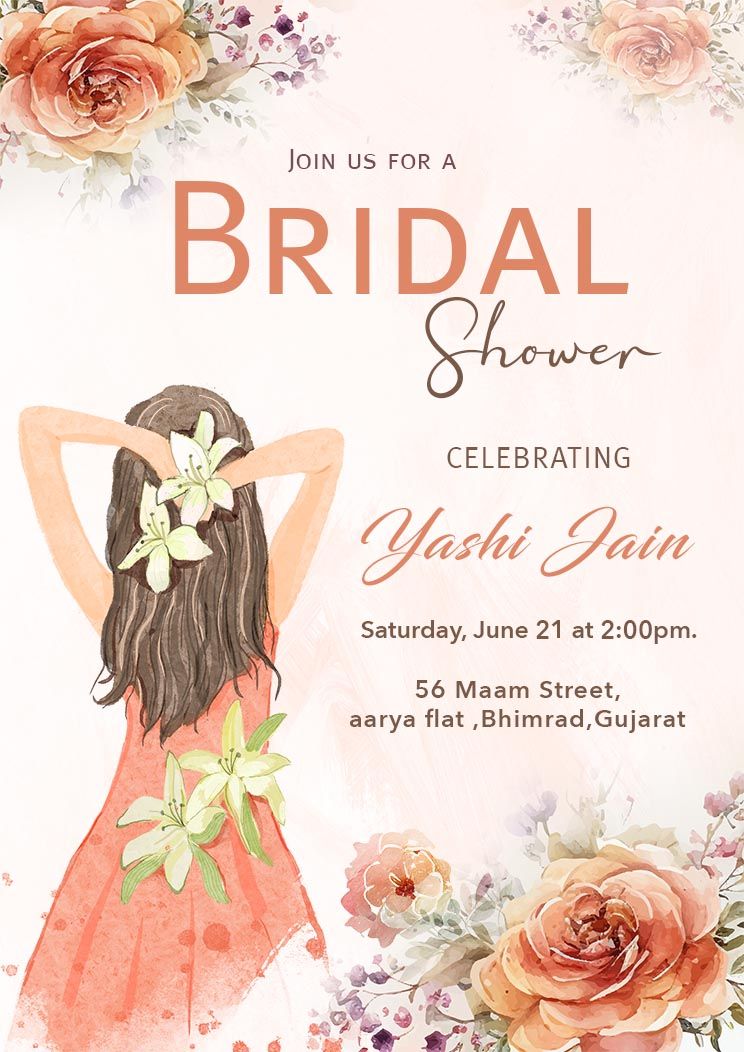 invitations bridal shower