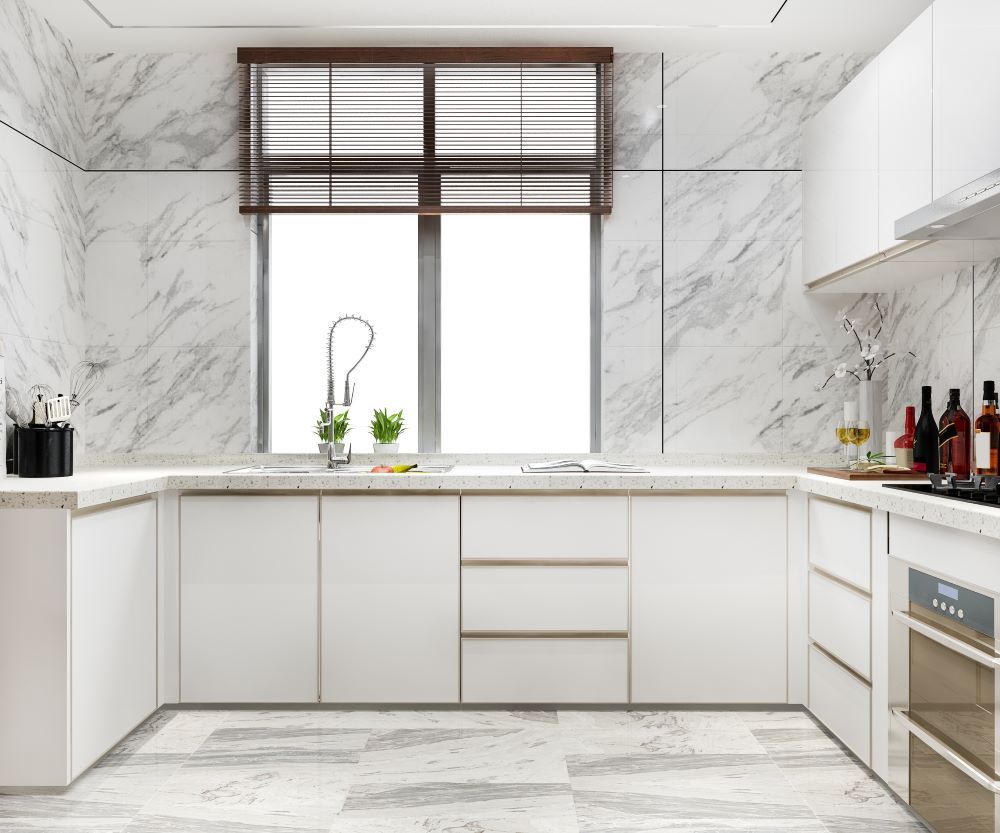 Natural Stone Countertop in Kitchen