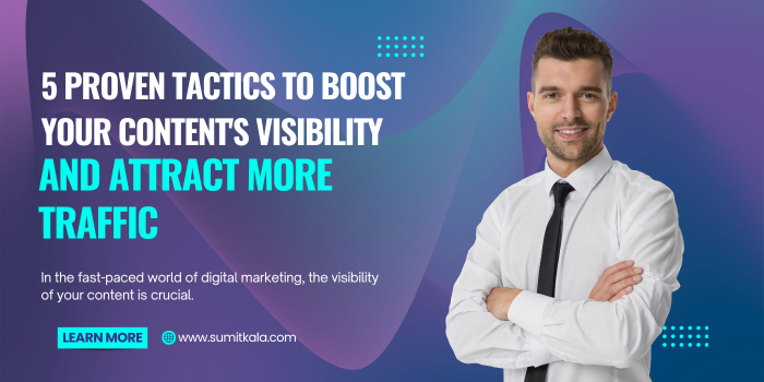 In the fast-paced world of digital marketing, the visibility of your content is crucial. It's not just about creating quality content; it's also about making sure it reaches your target audience.