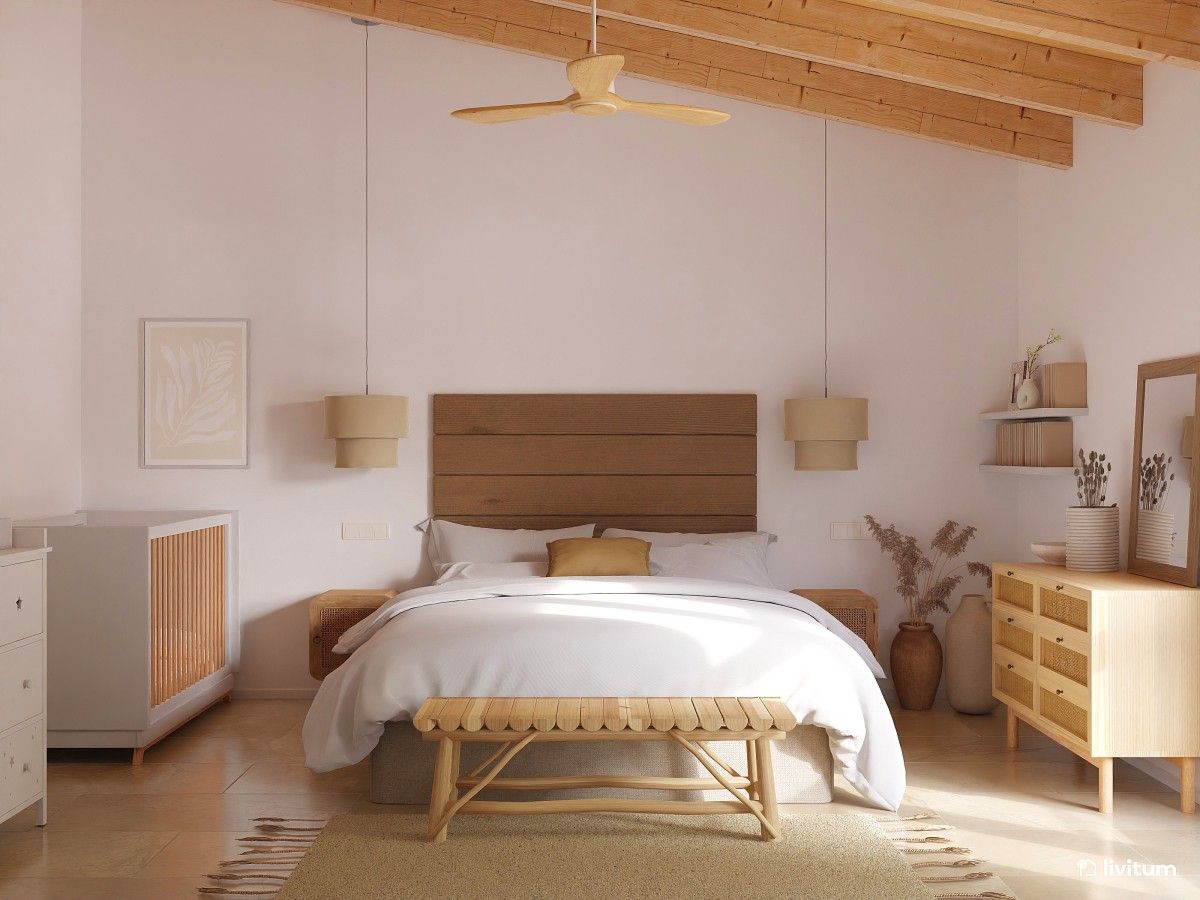 wooden bed heads