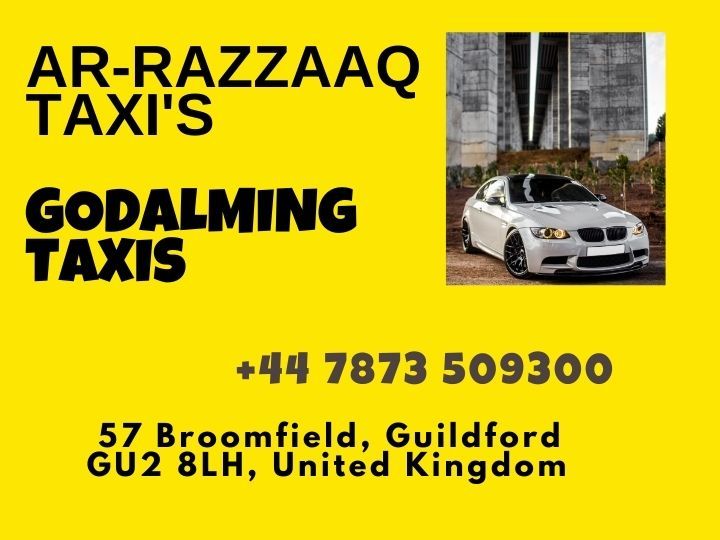 Your Reliable Taxi Service in Godalming Introduction In today's fast-paced world, finding a reliable taxi service that meets your transportation needs is crucial. Whether you need a ride to the airport, a quick trip across town, or a luxurious chauffeur service, having a dependable taxi service can make all the difference. When it comes to taxi services in Godalming, we are proud to offer a top-notch, reliable, and professional solution. With our commitment to exceptional customer service, highly trained drivers, and a fleet of modern vehicles, we strive to provide the best taxi experience for our customers. Why Choose Our Taxi Service? When it comes to choosing a taxi service in Godalming, there are several reasons why our service stands out from the rest. Let's explore some of the key advantages and benefits of choosing our reliable taxi service. Convenient Booking Process We understand the importance of convenience in today's busy world. That's why we have developed a user-friendly and efficient booking process. With just a few clicks, you can easily book a taxi using our online platform or mobile app. Whether you're at home, in the office, or on the go, our booking process is designed to make your life easier. Reliable and Professional Drivers Our taxi service is driven by a team of experienced and professional drivers. We carefully select and train our drivers to ensure they provide the highest level of service. They are not only skilled behind the wheel but also courteous, punctual, and knowledgeable about the local area. You can trust our drivers to navigate through the streets of Godalming Taxi safely and efficiently. A fleet of Modern and Well-Maintained Vehicles To ensure a comfortable and enjoyable ride, we maintain a fleet of modern and well-maintained vehicles. Our vehicles undergo regular inspections and maintenance to guarantee their safety and reliability. From sedans to spacious minivans, we have a diverse range of vehicles to accommodate individuals, families, and groups of any size. Competitive Pricing Affordability is another aspect that sets our taxi service apart. We believe in providing exceptional value for our customers. Our pricing is competitive, transparent, and free from hidden charges. We offer upfront fare estimates, so you know exactly what to expect before confirming your booking. With us, you can enjoy a reliable and comfortable taxi service without breaking the bank. Safety and Security Your safety is our top priority. We adhere to stringent safety standards and regulations to ensure a secure journey for our passengers. Our vehicles are equipped with modern safety features, and our drivers are trained in defensive driving techniques. You can travel with peace of mind, knowing that your safety is in capable hands. 24/7 Availability We understand that transportation needs can arise at any time of the day or night. That's why our taxi service operates 24/7, ensuring that we are always available when you need us. Whether it's an early morning airport transfer or a late-night return journey, our drivers are ready to assist you around the clock. Local Knowledge and Expertise Navigating the streets of Godalming Taxi requires in-depth local knowledge. Our drivers are not just skilled drivers but also possess extensive knowledge about the area. They know the best routes, shortcuts, and traffic patterns to ensure a smooth and efficient journey. By choosing our taxi service, you benefit from their expertise and avoid unnecessary delays.   Excellent Customer Service We take pride in our commitment to providing excellent customer service. Our friendly and professional staff are dedicated to addressing your queries, assisting with bookings, and ensuring your overall satisfaction. We value your feedback and continuously strive to enhance our service based on your needs and preferences. Punctuality and Timeliness When you book a taxi, timeliness is of the utmost importance. We understand the value of your time and aim to be punctual for every pickup and drop-off. Our drivers are trained to follow efficient routes, consider traffic conditions, and plan for contingencies, allowing you to reach your destination on time, every time. Specialized Services Apart from standard taxi services, we also offer specialized services tailored to specific needs. Whether you require wheelchair-accessible vehicles, executive transfers, or group transportation, we have you covered. Our flexibility and range of services ensure that we can accommodate various requirements and preferences. Eco-Friendly Options As part of our commitment to sustainability, we offer eco-friendly transportation options. If you prefer a greener travel experience, you can opt for our hybrid or electric vehicles. By choosing our eco-friendly options, you contribute to reducing carbon emissions and promoting a cleaner environment. Customer Testimonials Don't just take our word for it. Here are some testimonials from our satisfied customers: "The best taxi service in Godalming! Professional drivers and always on time." - Sarah D. "I rely on this taxi service for all my airport transfers. Never been disappointed." - John P. "Comfortable vehicles and friendly drivers. Highly recommended!" - Emma S. Conclusion When it comes to reliable taxi services in Godalming, our commitment to exceptional service, reliable drivers, modern vehicles, and competitive pricing sets us apart from the rest. We aim to provide a seamless and enjoyable transportation experience for our customers, no matter the destination or occasion. Book your next journey with us and experience the difference. FAQs 1. How do I book a taxi with your service? To book a taxi, you can either use our online platform or download our mobile app. Both options provide a convenient and user-friendly booking process. 2. Are your drivers licensed and trained? Yes, all our drivers are licensed and undergo rigorous training to ensure they meet our standards of professionalism, safety, and customer service. 3. Can I book a taxi in advance? Absolutely! We offer the option to book a taxi in advance. Simply specify your desired pickup time during the booking process. 4. Do you offer airport transfers? Yes, we provide reliable airport transfer services. Our drivers will ensure you reach the airport on time and assist you with your luggage. 5. Are your prices inclusive of taxes and tolls? Yes, our prices include all applicable taxes and tolls. We believe in transparent pricing, so you won't encounter any unexpected charges.