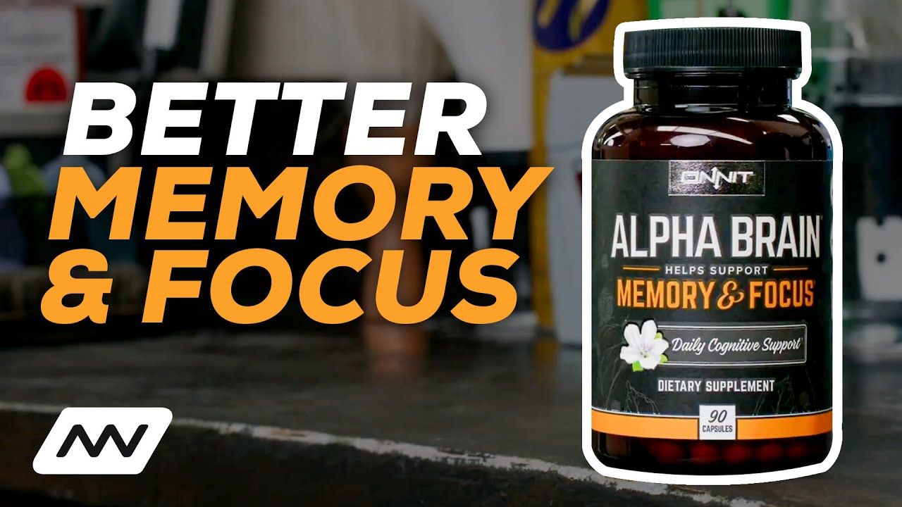 Alpha Brain (Review) Health Supplement, Memory and Focus Support,