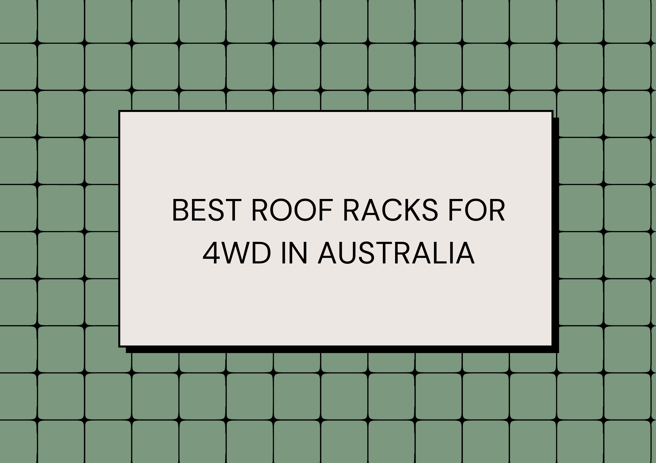 Roof Racks Perth