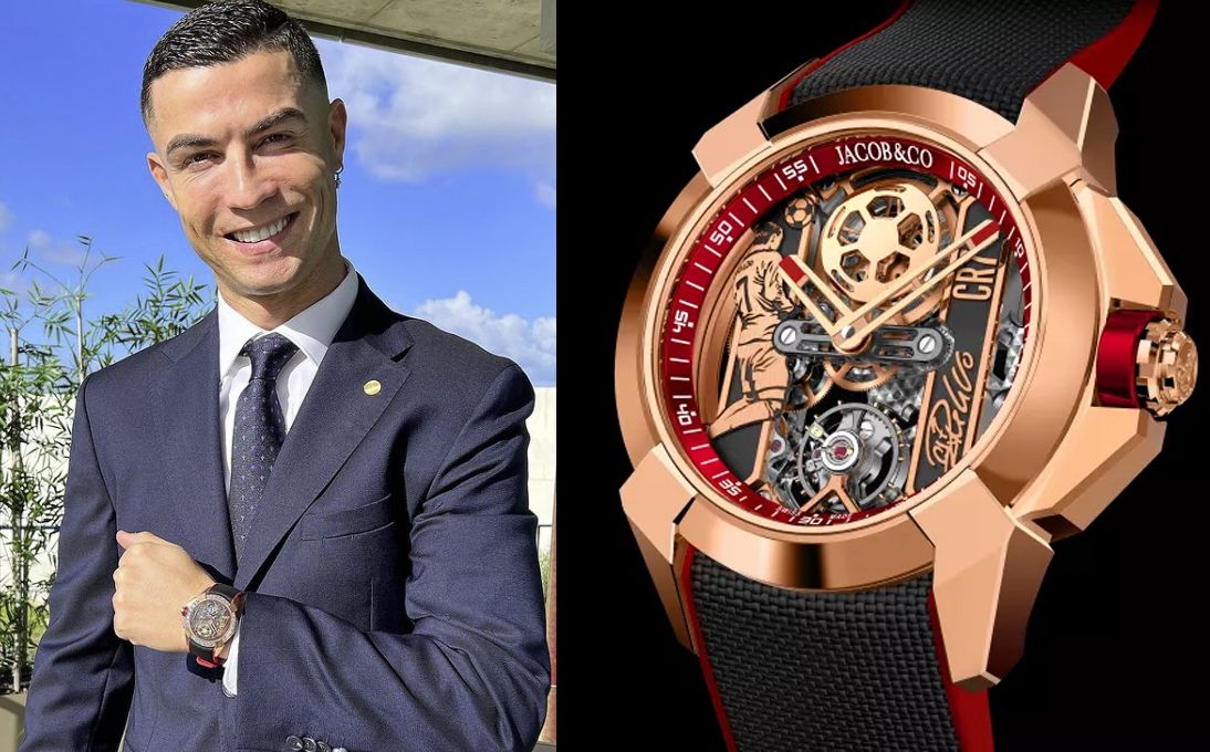Ronaldo’s $1.8 million Jacob and Co. Wristwatch