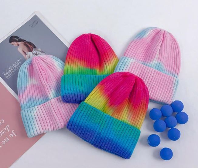 Custom knit beanies 