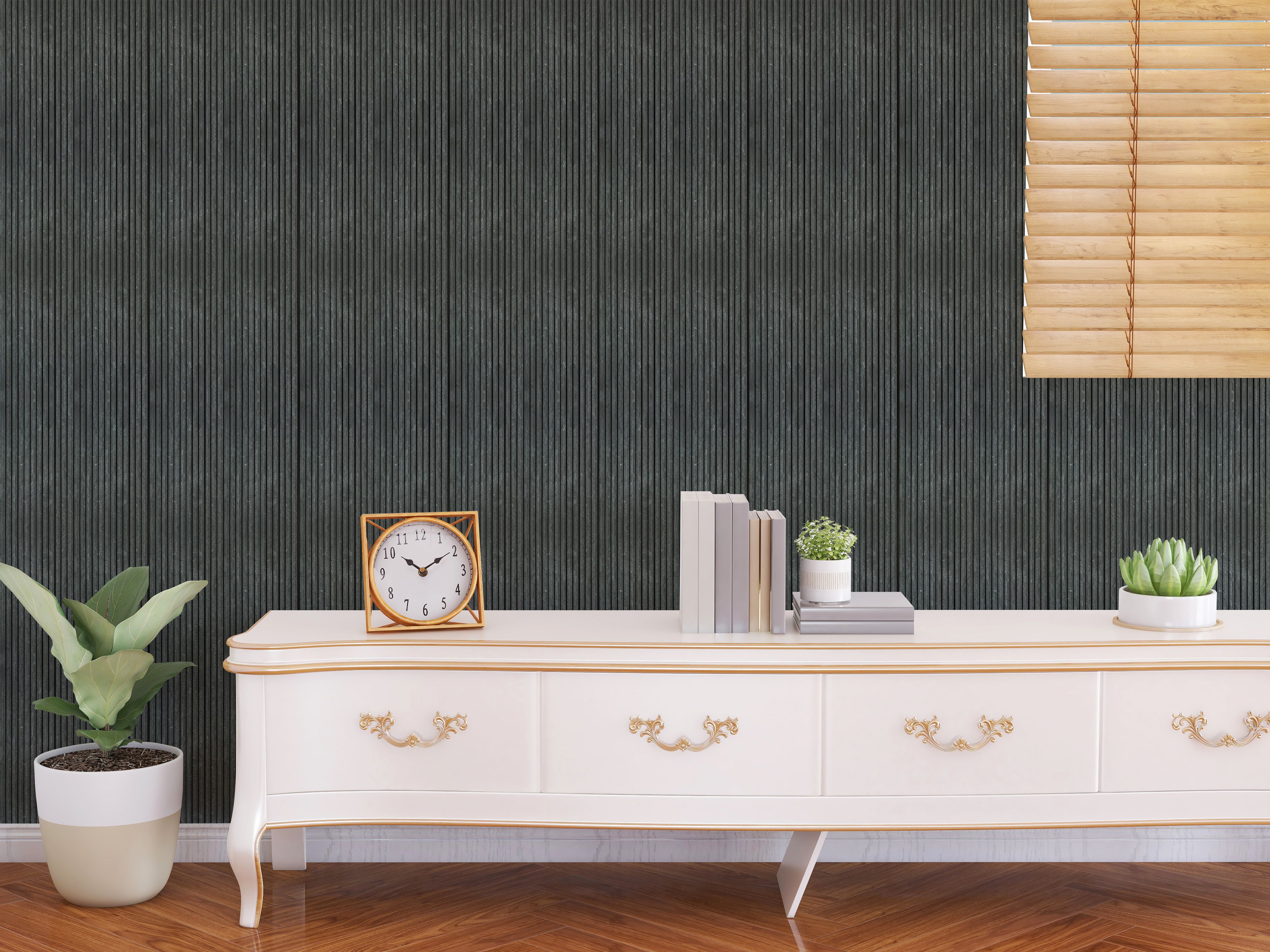 Enhancing Your Home Interior with Grey Finish Louvers