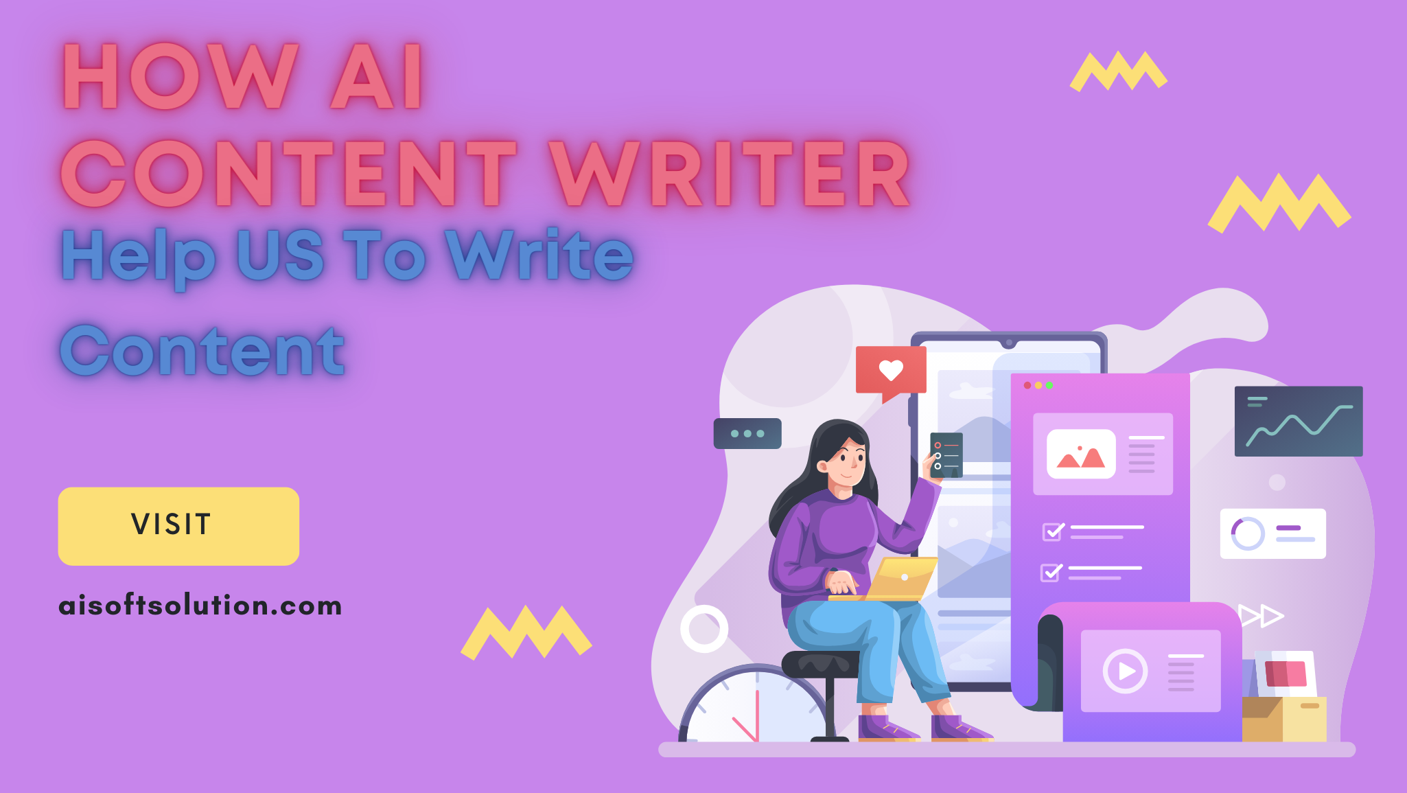 How ai content writer help us to write content