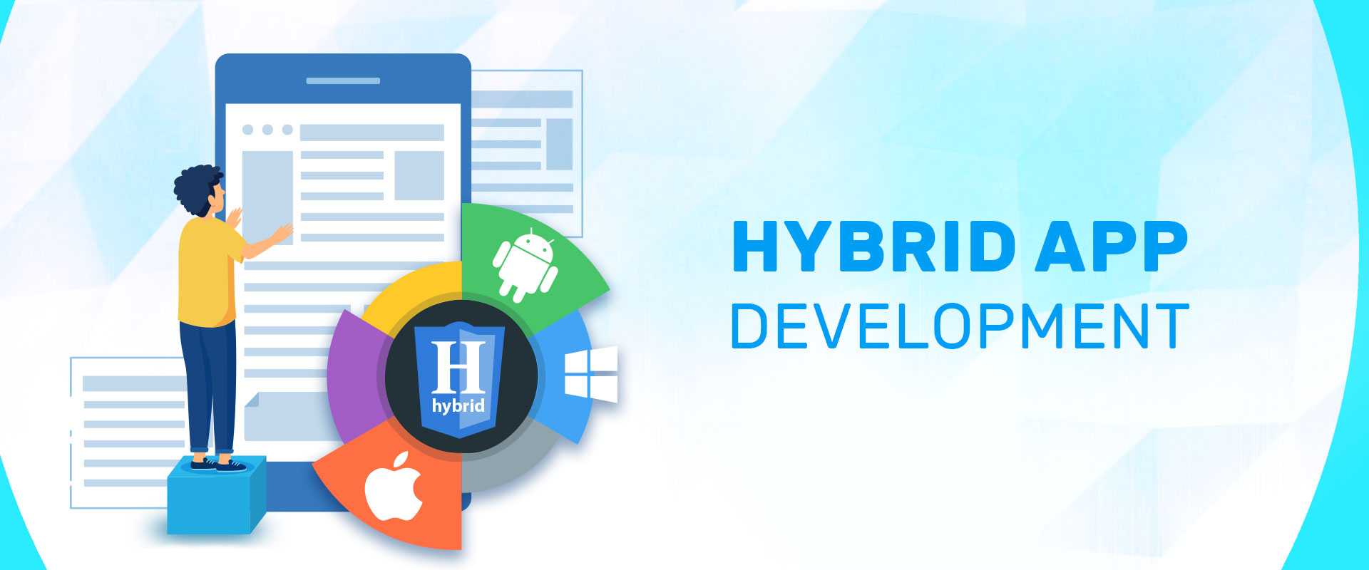 Hybrid App Development in Noida Promotes Business Internationally
