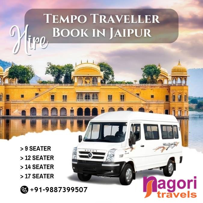 tempo traveller on road price jaipur