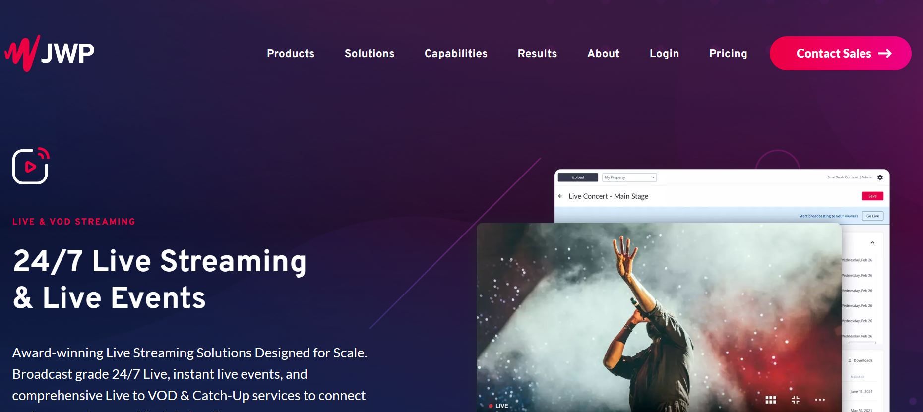 Live stream your events