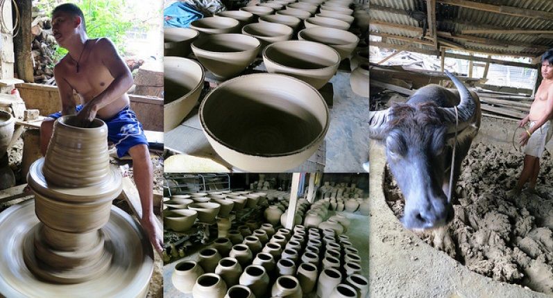 Making of Vigan Clay pot