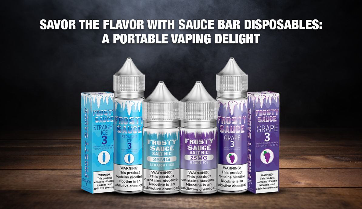Savor the Flavor With Sauce Bar Disposables