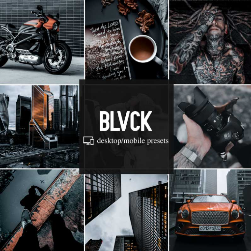Blvck lightroom presets