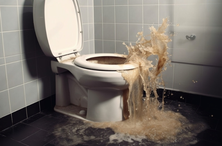 sewage backup