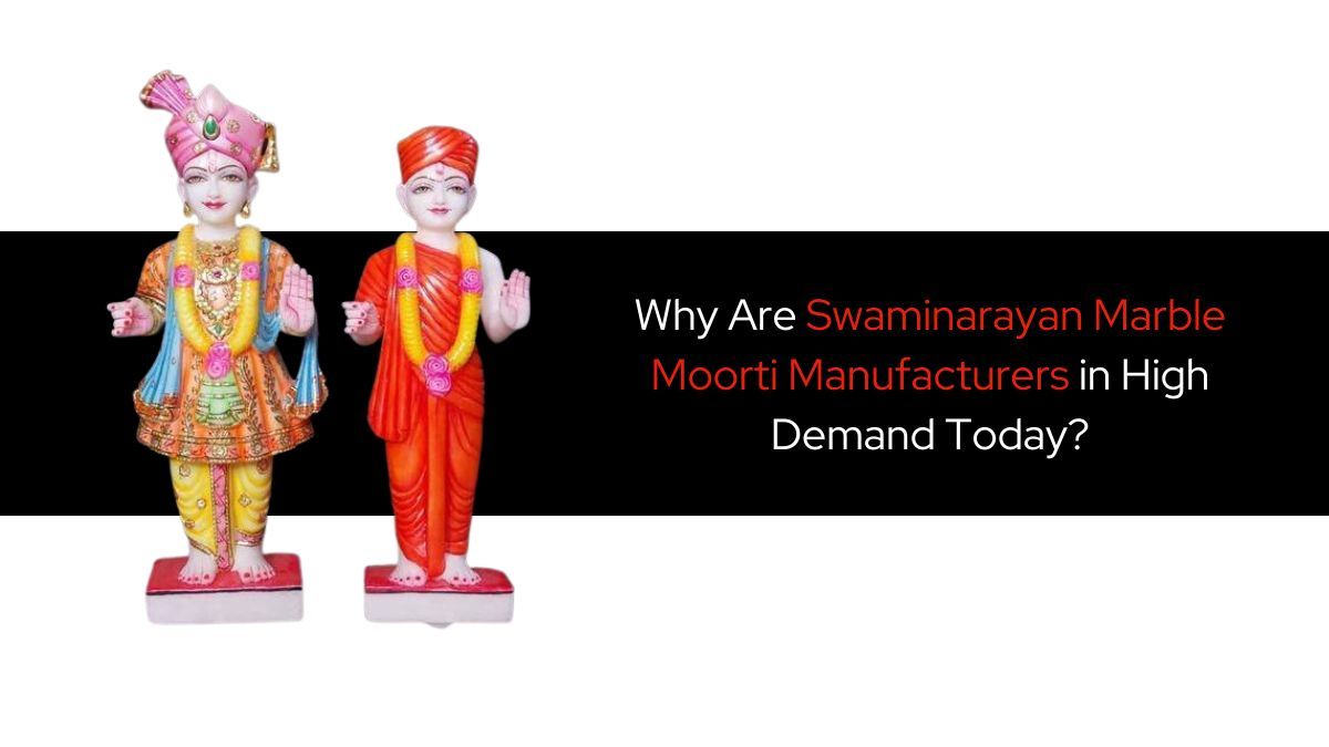 Swaminarayan marble moorti