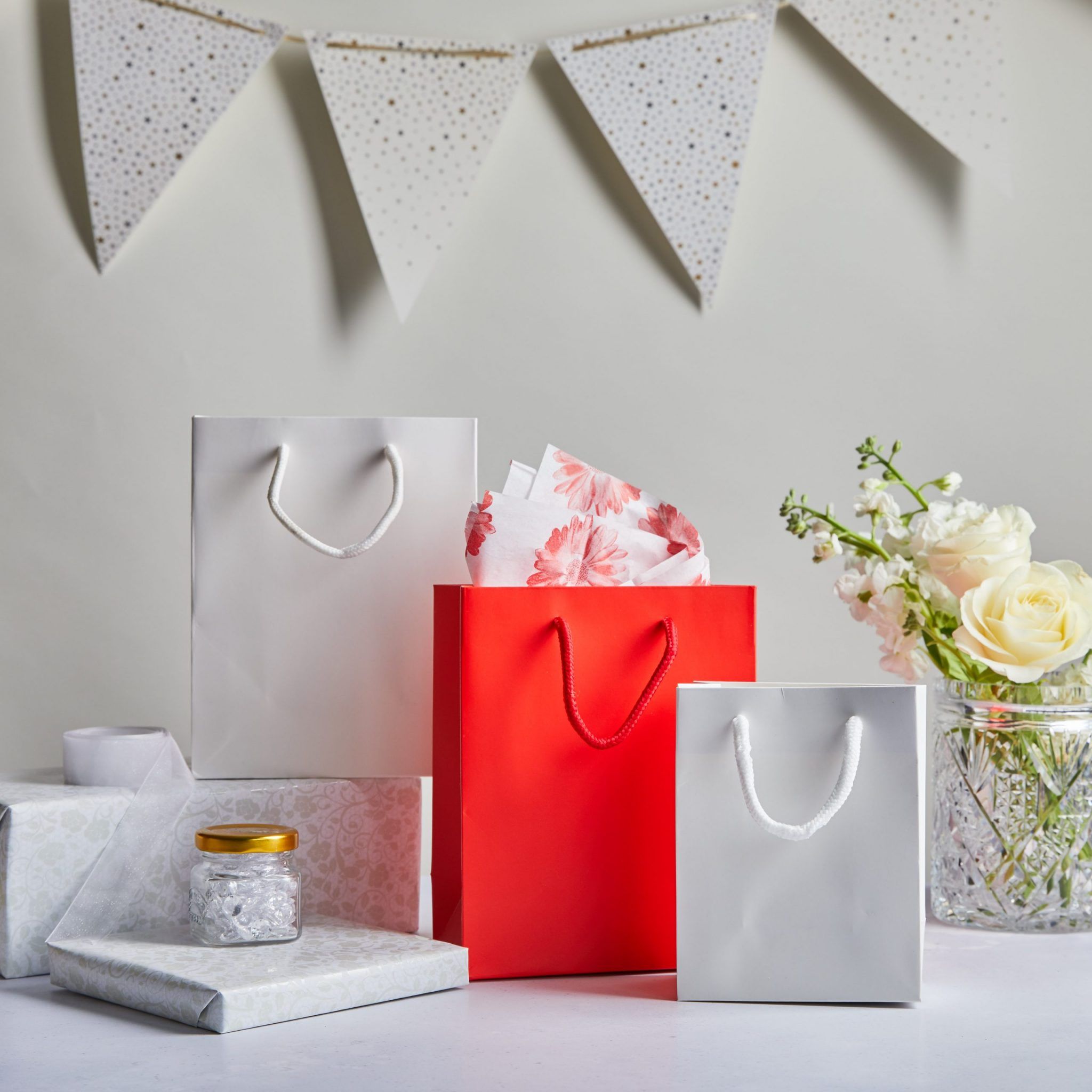 Red Party Bags