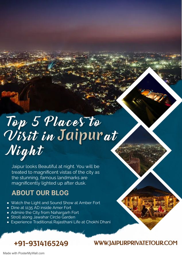 5 Places to Visit in Jaipur at Night