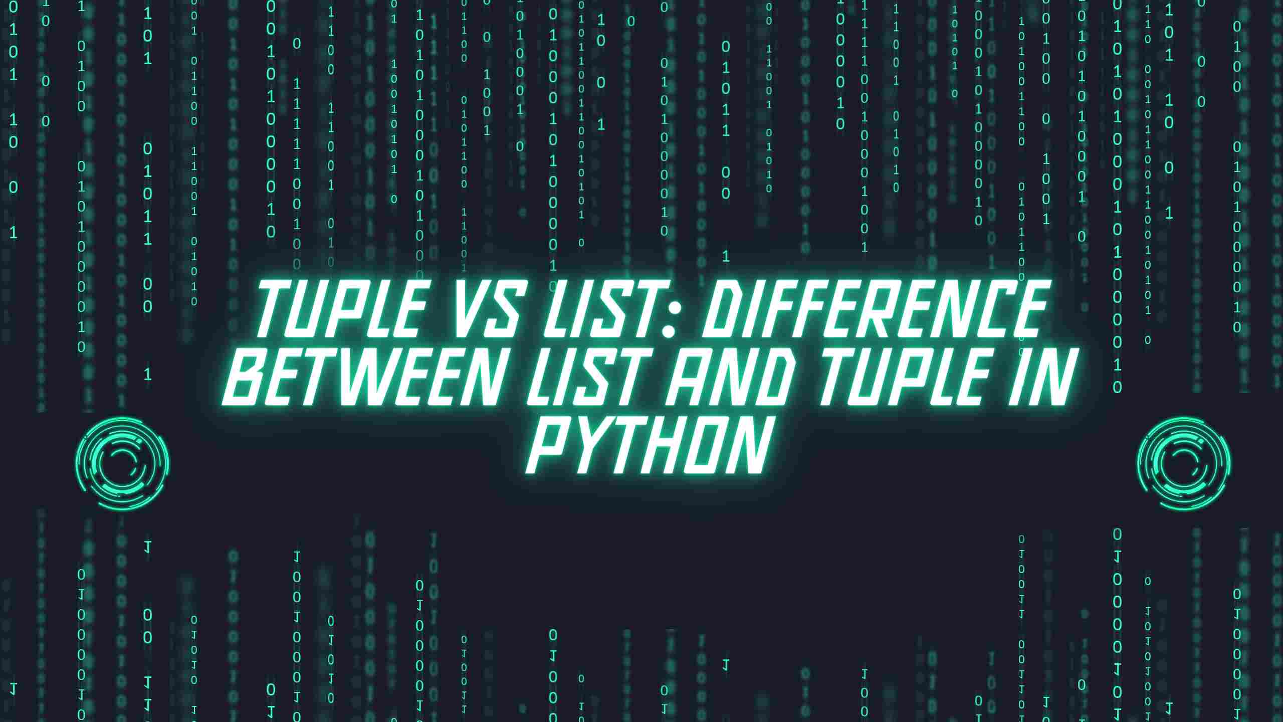 python-s-main-distinctions-between-lists-and-tuples