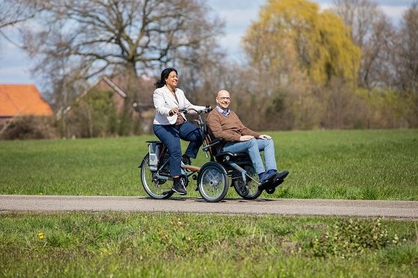 two rider bicycle