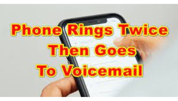 call went to voicemail after 3 rings