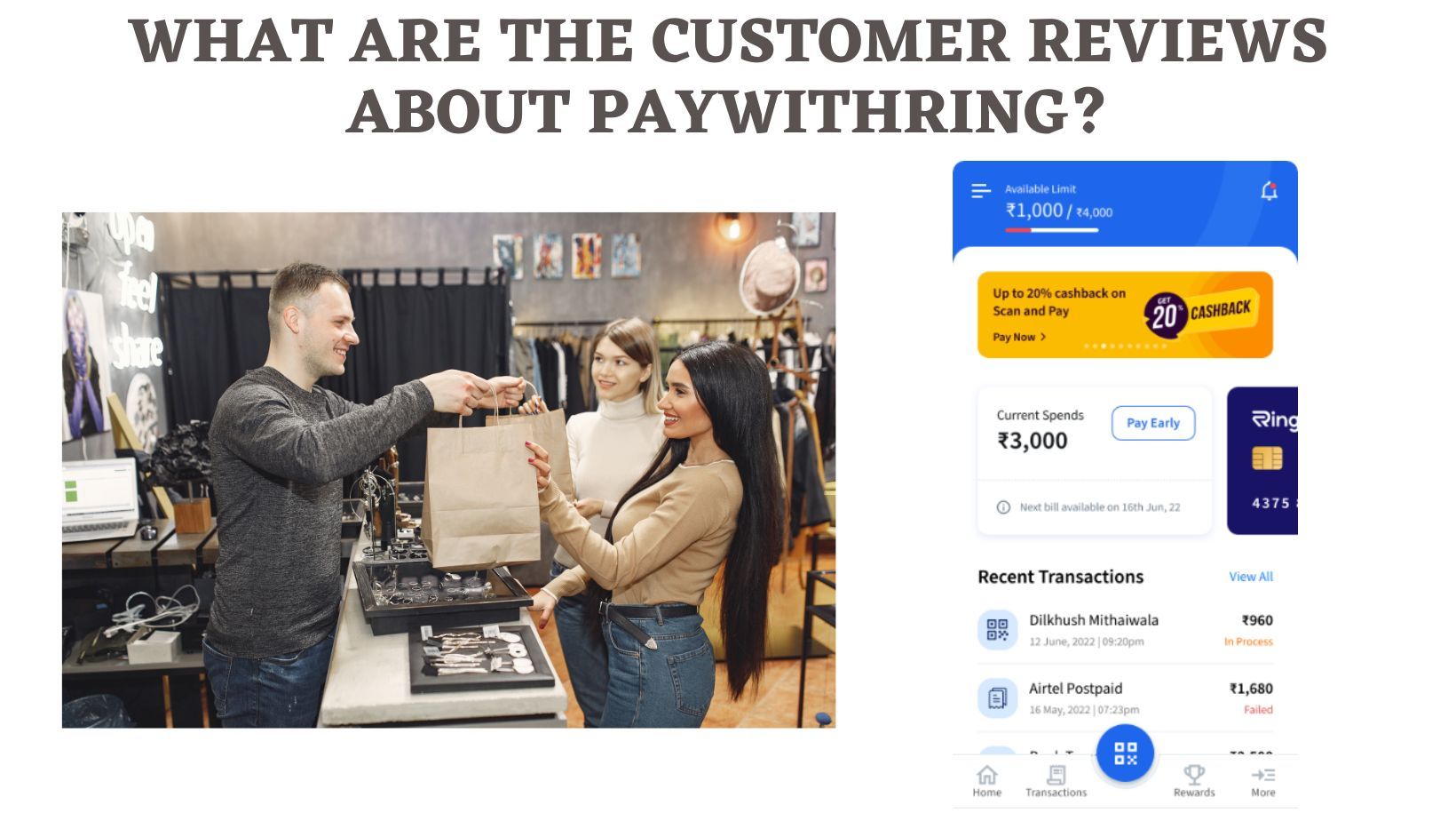 What Are the Customer Reviews About Pay With Ring?