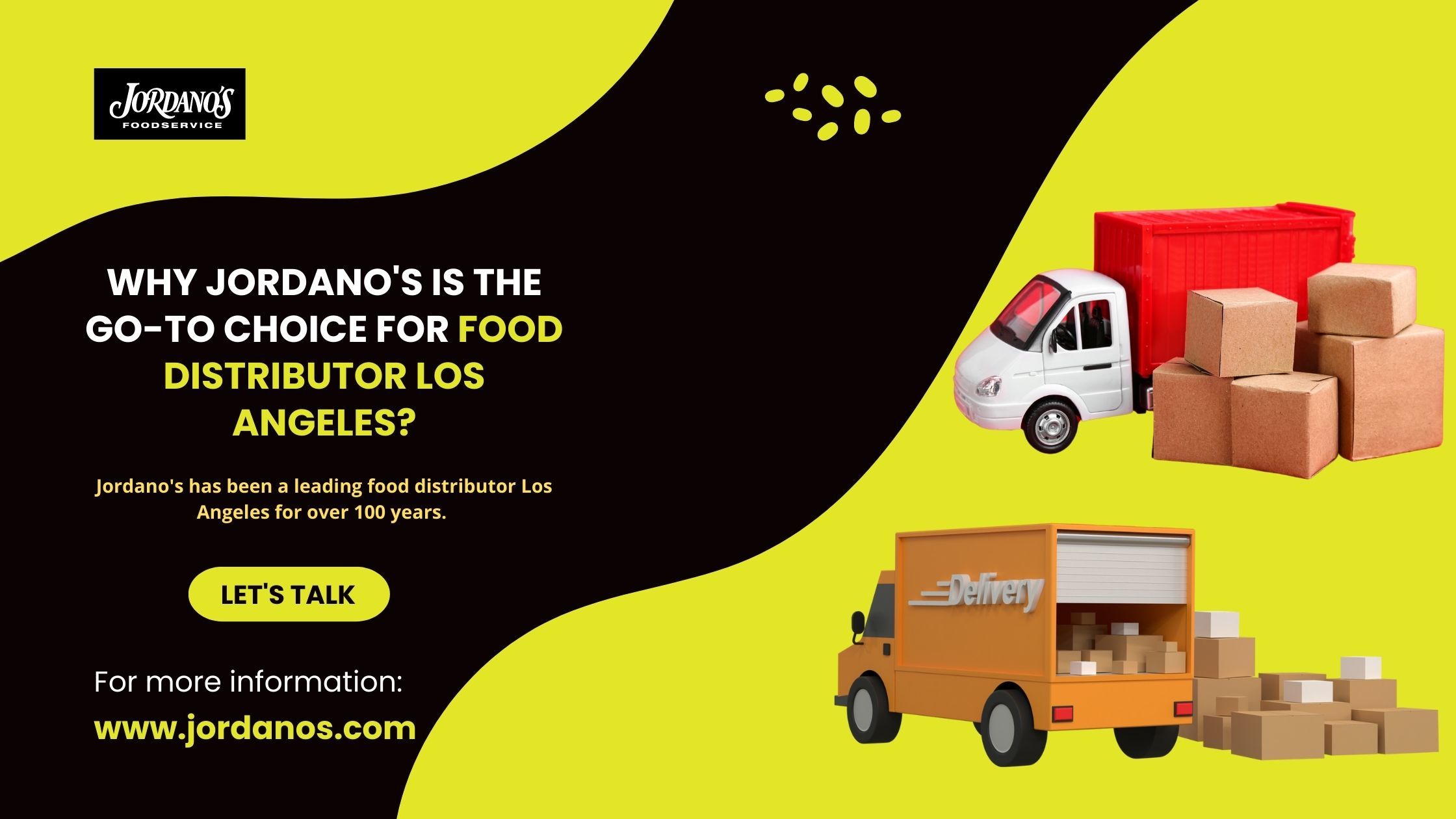 Why Jordano Is the Goto Choice for Food Distributor Los Angeles