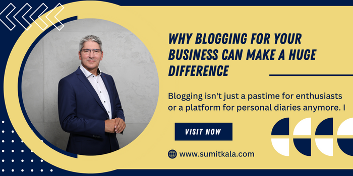 Why Blogging For Your Business Can Make A Huge Difference