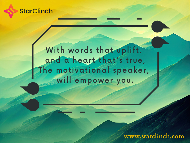 Hire a Motivational Speaker