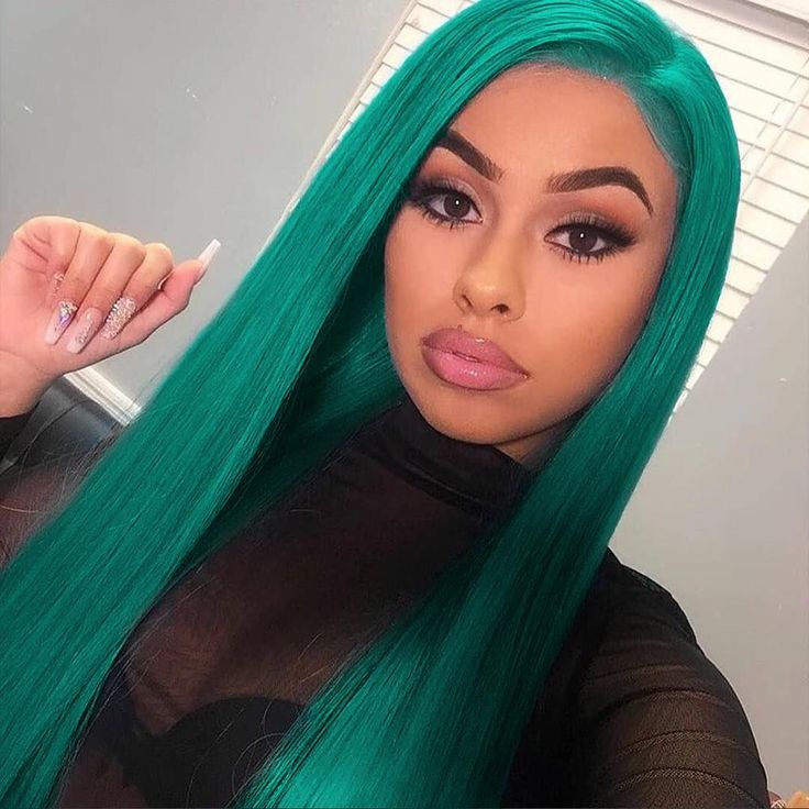 Super Cool Look With Colored Wigs