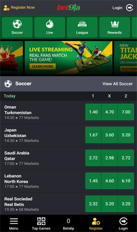 Bet9ja app