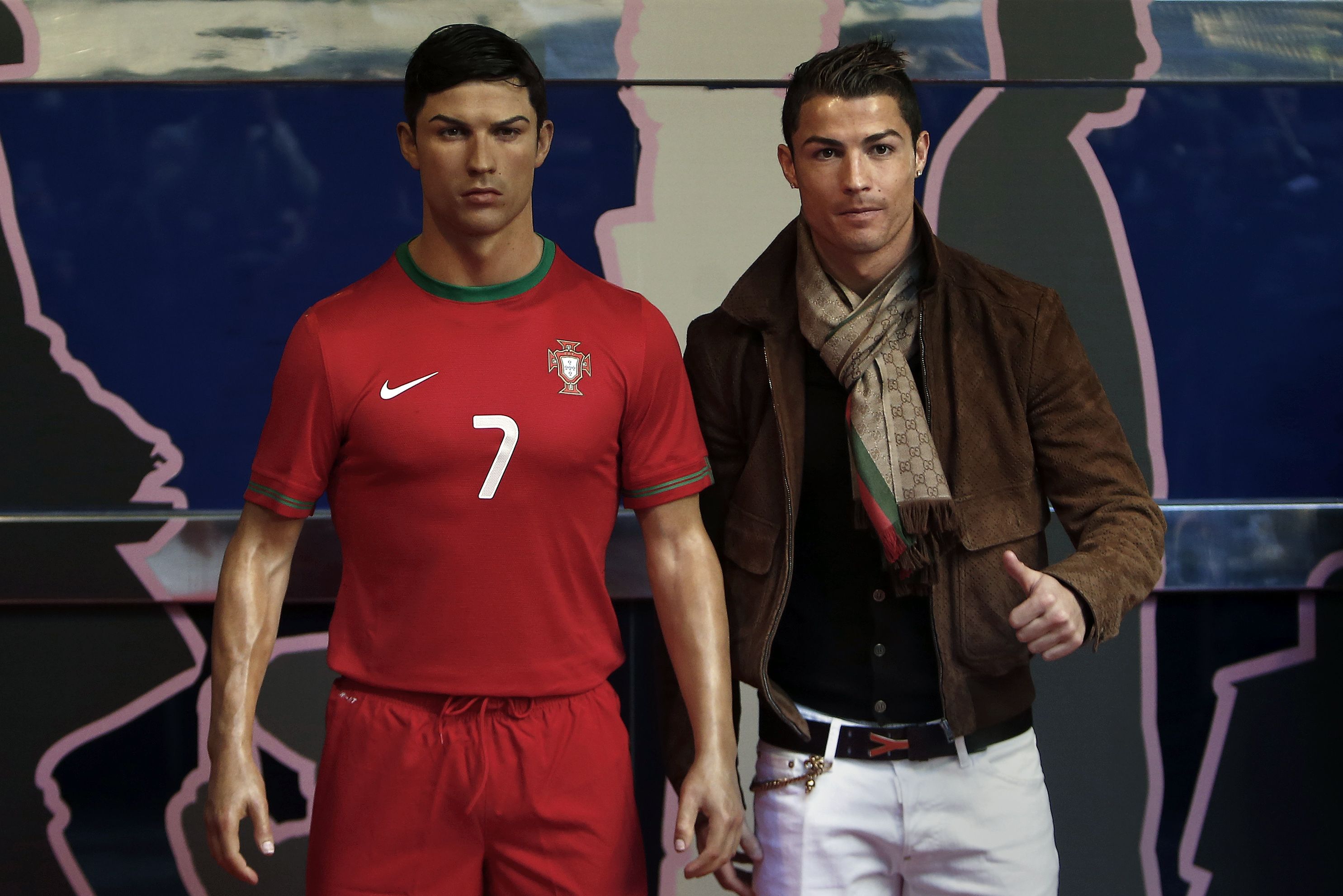 Ronaldo’s $25,000 personal wax image