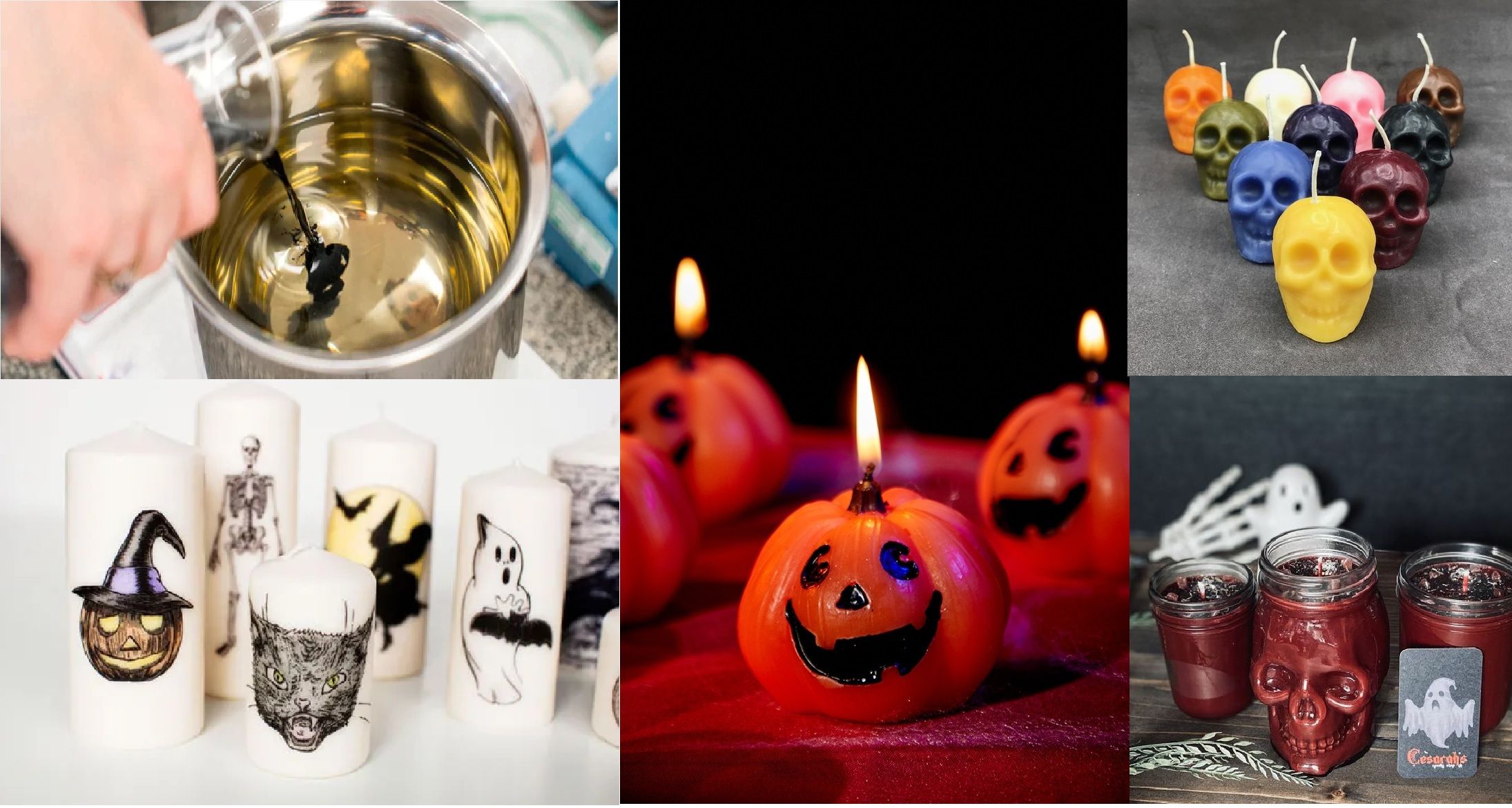 How To Make Halloween Candles A Spooky Diy Guide