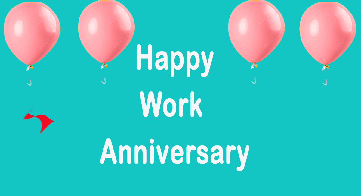 1 year work anniversary congratulations