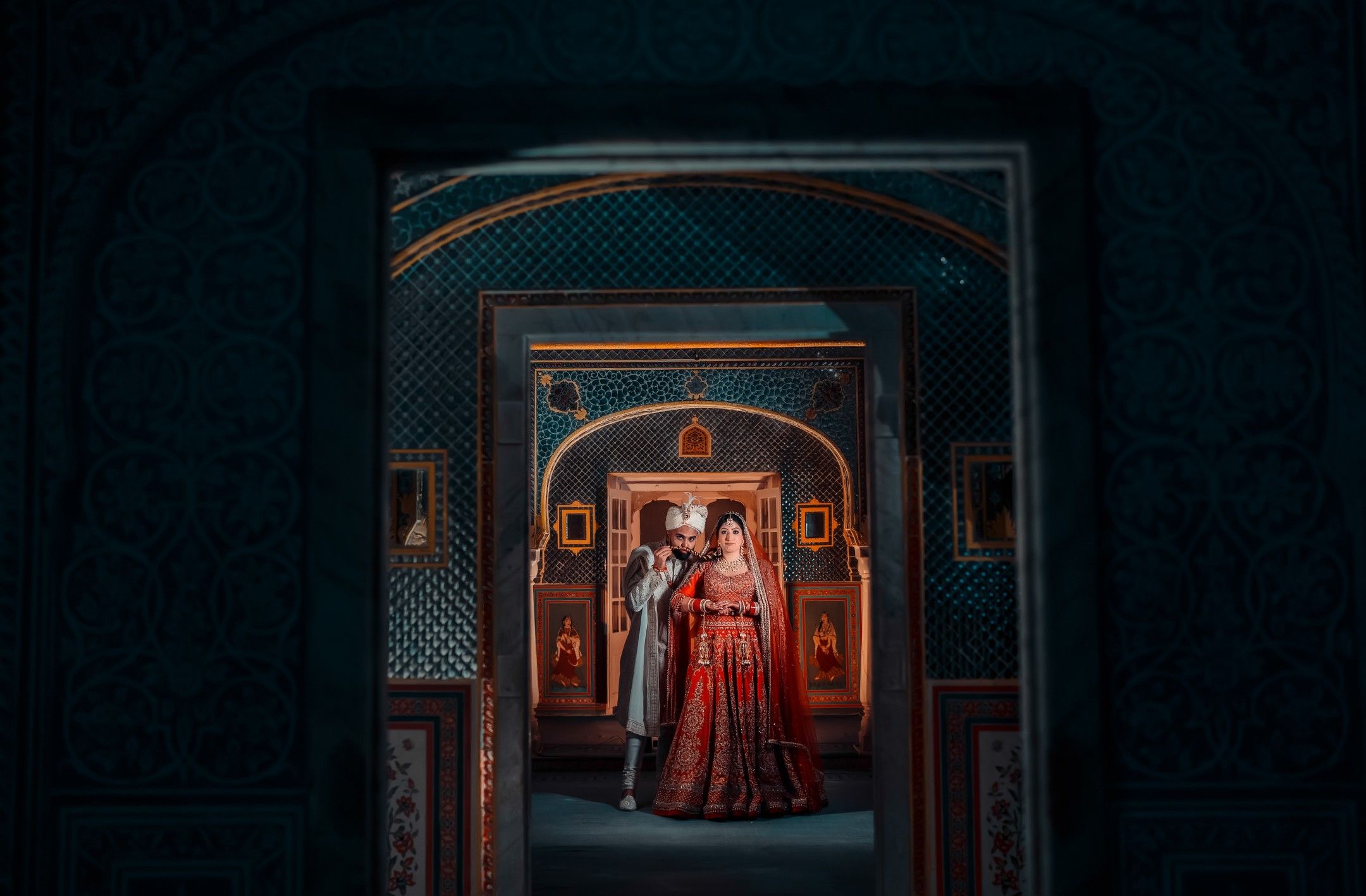 Rambagh Romance A Royal Wedding Uniting Hearts and Heritage