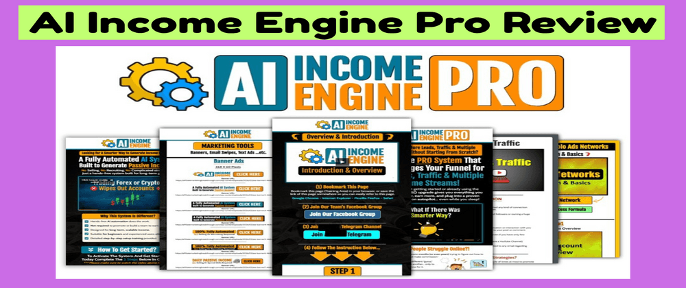 AI Income Engine Pro Review-Partner with Us & Generate 50% Commission!