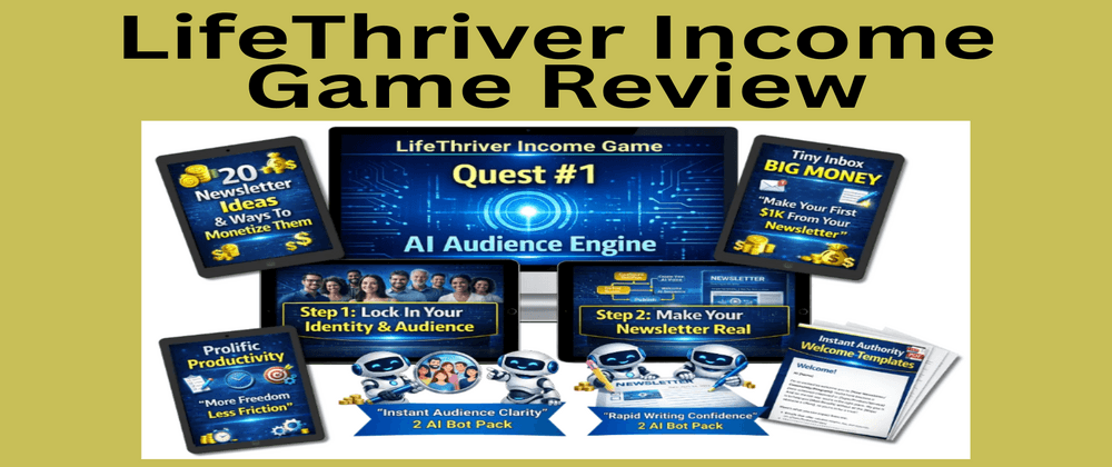 LifeThriver Income Game Review- Bank Up To $275 Per Buyer