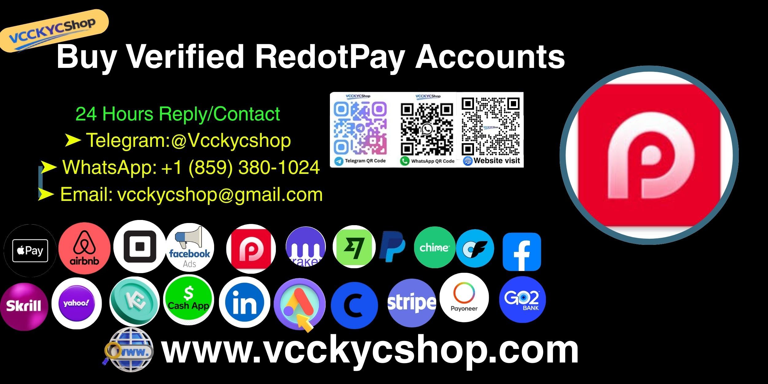 Best 10 Place To Buy, Verified Redotpay Accounts in year 2026