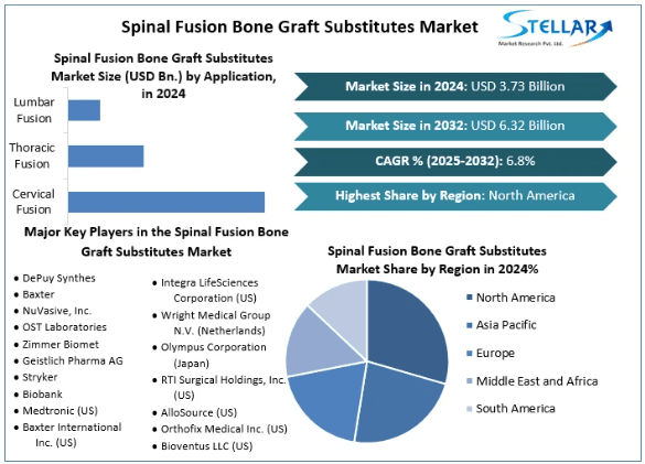 Spinal Fusion Bone Graft Substitutes Market Competitive Landscape and Forecast to 2025-2032