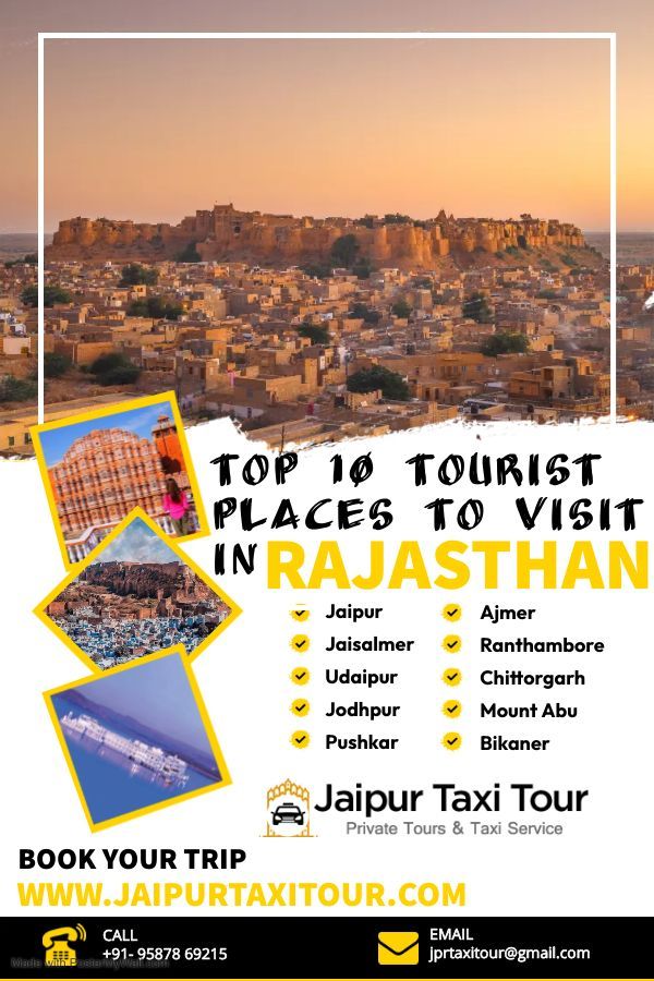 Top 10 Places to Visit Rajasthan | Tourist Places Rajasthan