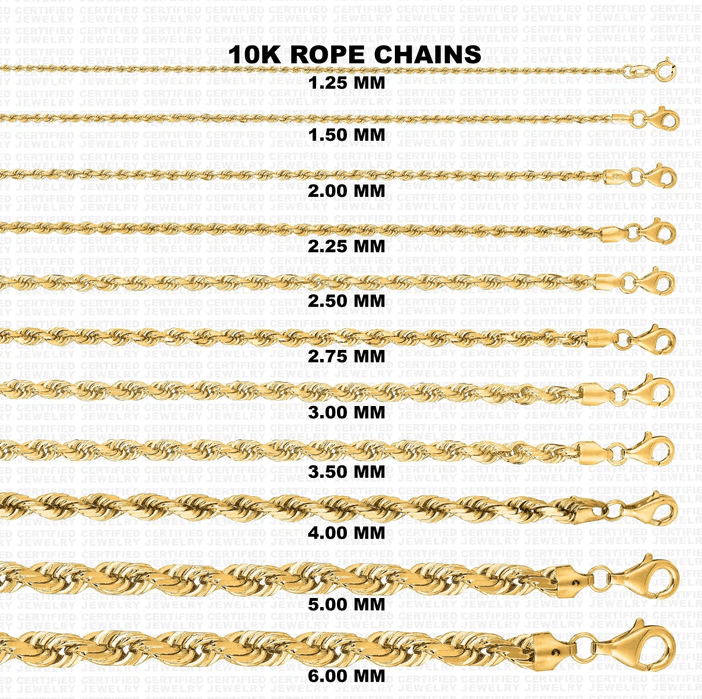 Best Rope Chains for Men (2026 Guide) | Certified Jewelry NYC