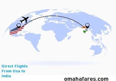 Direct Flights From Usa to India		