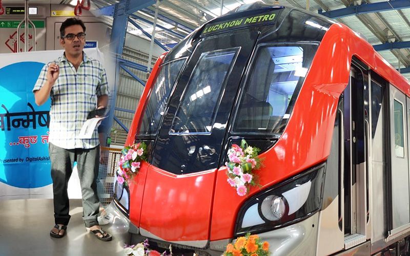 Lucknow Metro Had A Literary Metro Ride In The Form of Navonmesh Season 6