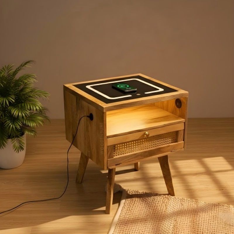 Best Materials and Designs for Bedside Wireless Charging Tables