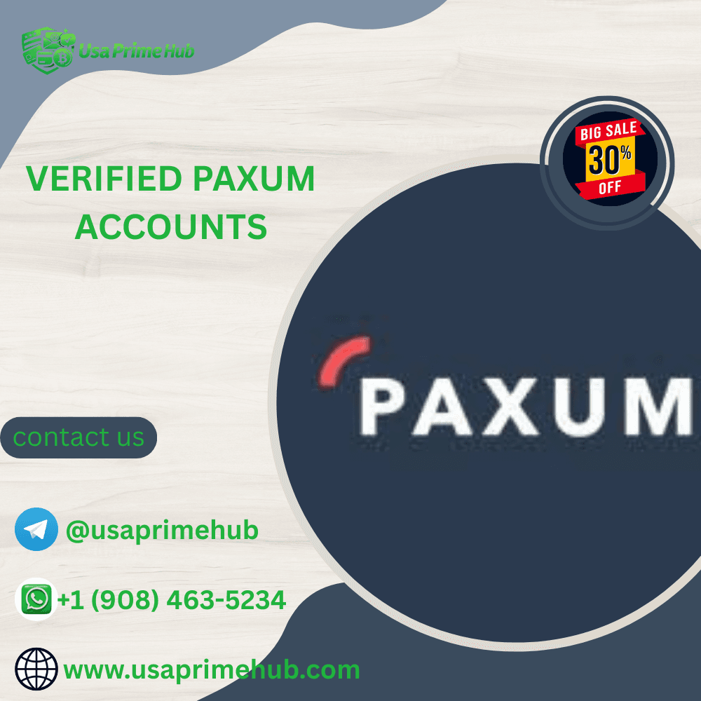 Why Can Buy Paxum Accounts Price In USA