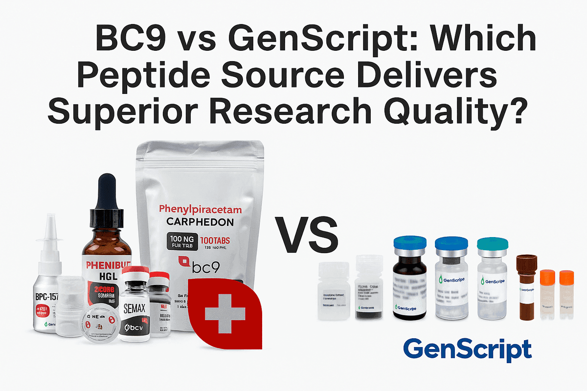 BC9 vs GenScript: Which Peptide Source Delivers Superior Research Quality?
