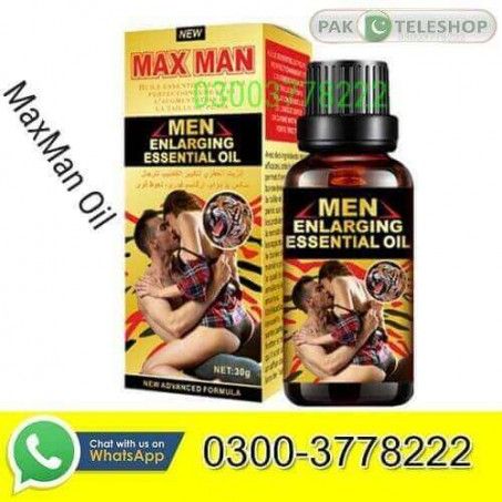 MaxMan Oil Price In Pakistan-03003778222