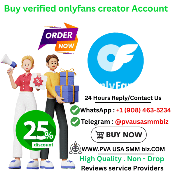 Buying Verified OnlyFans Creator Account in 2025